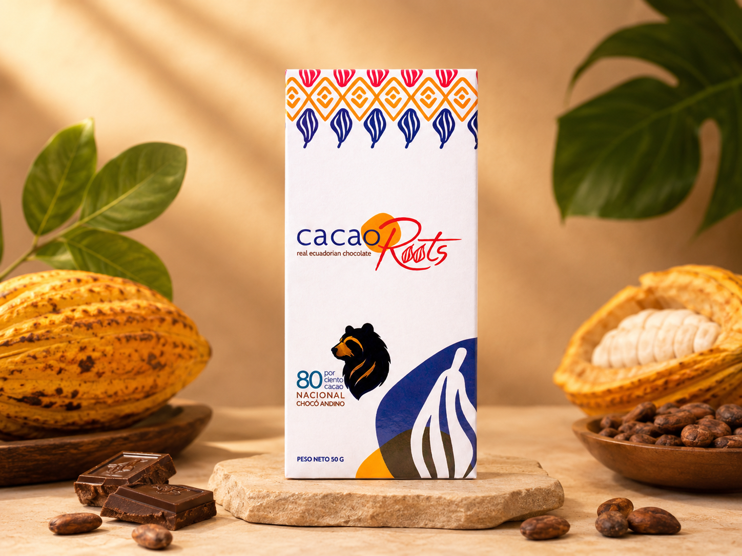 Chocolate con 80 por ciento de cacao